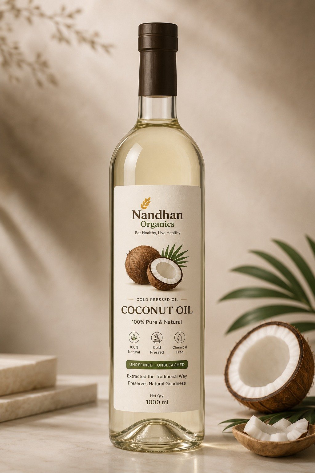 Cold Pressed Coconut Oil