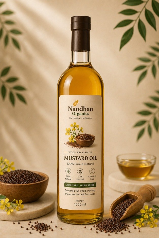 Cold Pressed Mustard Oil