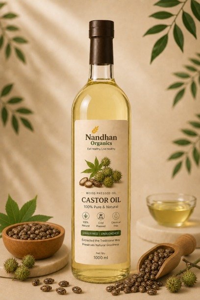 Wood Pressed Castor Oil
